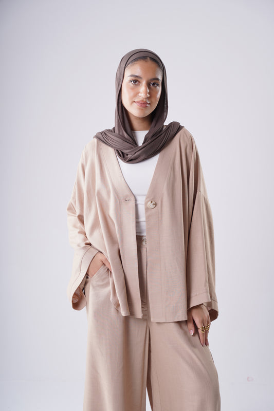 (cafe linen set ) ليل