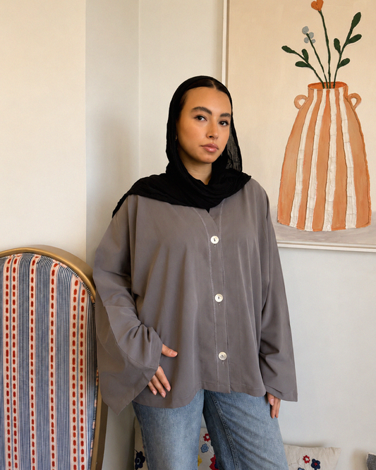 ضي in Grey