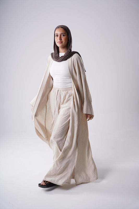دُرّة (beige long set)
