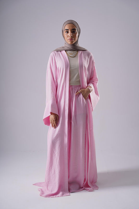 دُرّة  (pink long set)